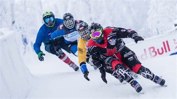 Who invented ice cross downhill?