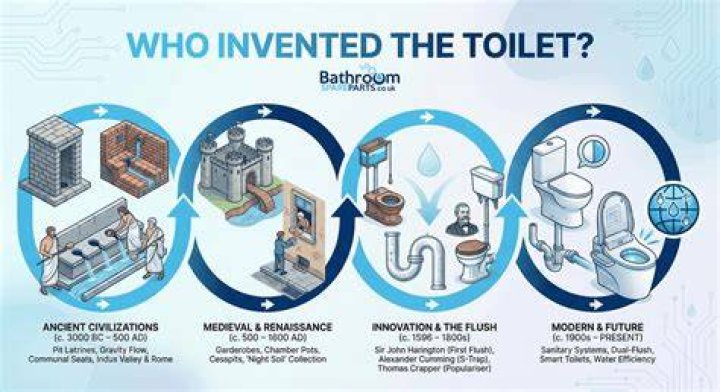 Who invented Indian toilet?