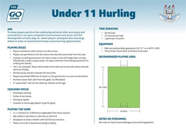 Who invented the game of hurling?
