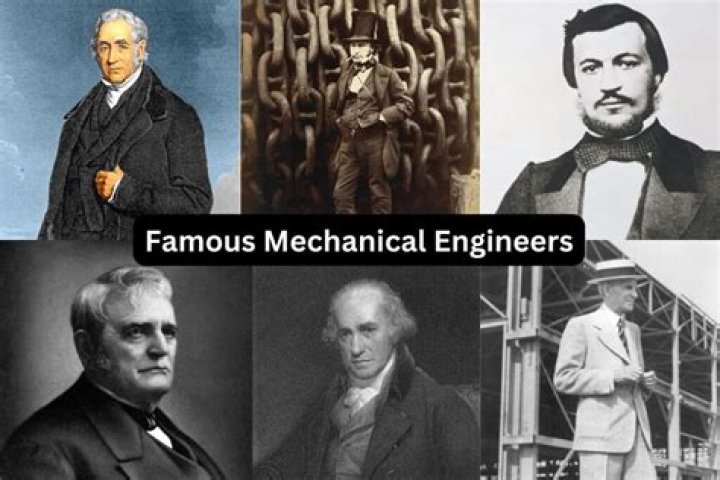 Who is a famous mechanical engineer?