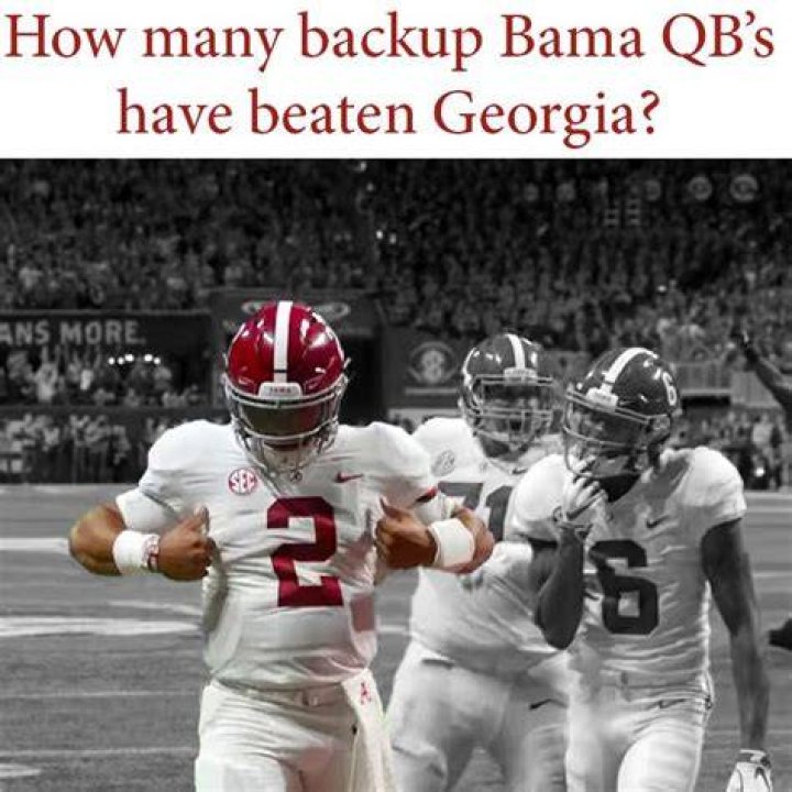 Who is Bama backup QB?