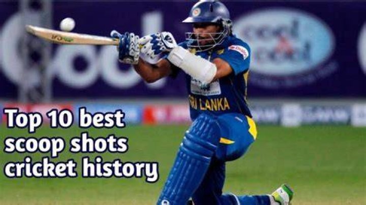 Who is best in scoop shot in cricket?