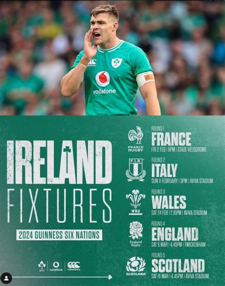 Who is Irelands fly half?