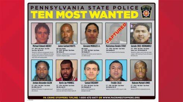 Who is most wanted in Mexico?