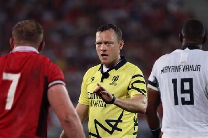 Who is referee France v Scotland?
