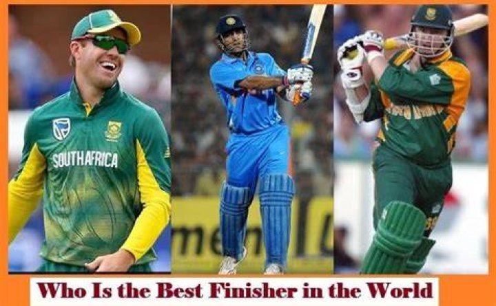 Who is the finisher of cricket?