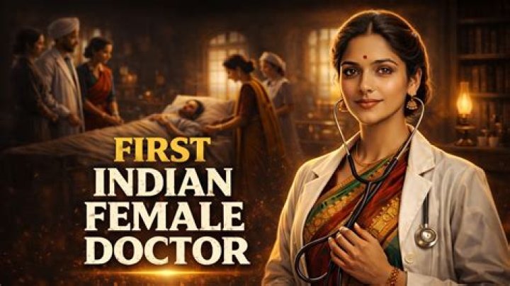 Who is the first female doctor in India?