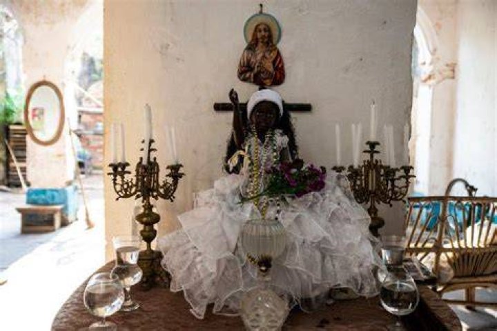 Who is the god of Santeria?