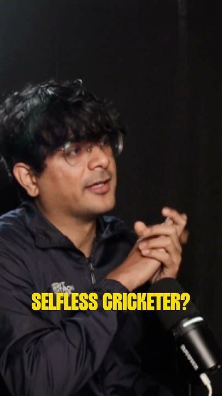Who is the most selfless cricketer?