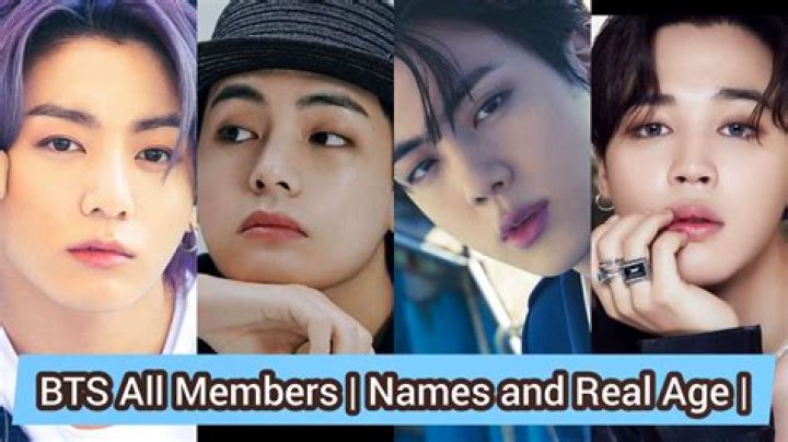 Who is the oldest in BTS age?