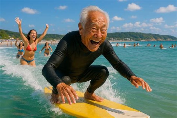 Who is the oldest surfer?
