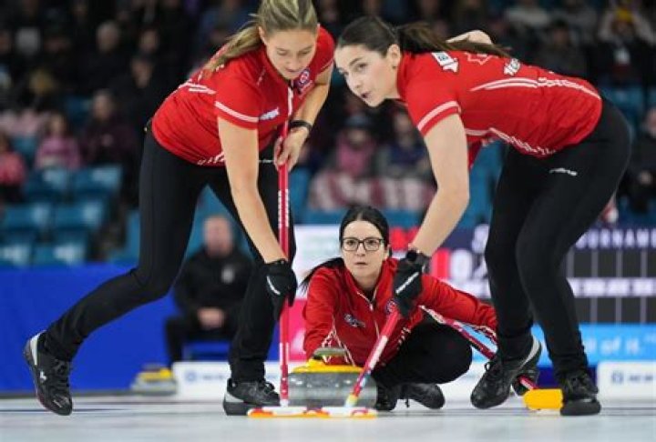 Who is winning curling?