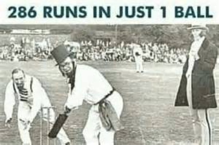 Who made 1 run in 100 balls?