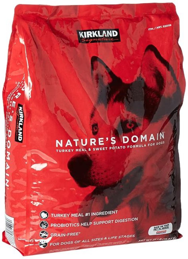 Who manufactures Kirkland dog food?