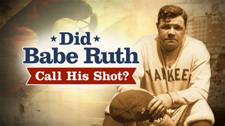 Who pitched Babe Ruth shot?