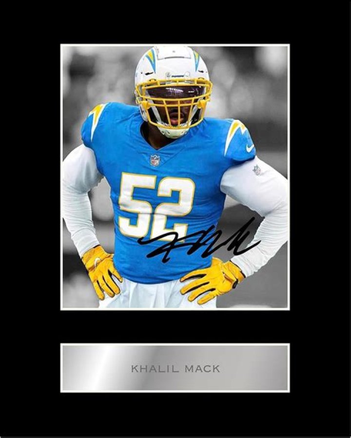 Who signed Khalil Mack?