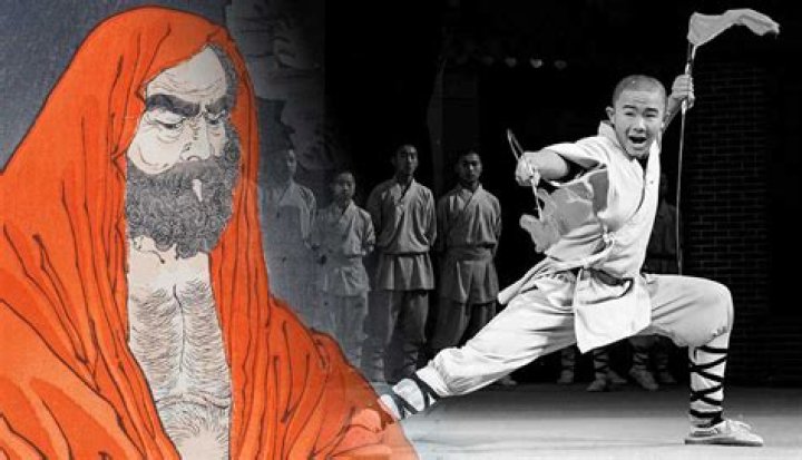 Who taught Bodhidharma martial arts?