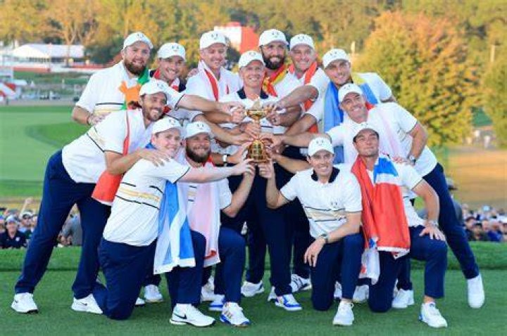 Who was left out of the European Ryder Cup team?