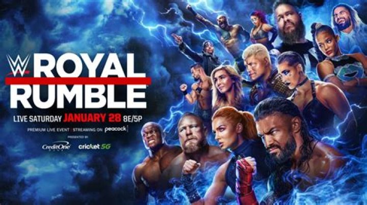 Who was number 14 in the 2022 Royal Rumble?