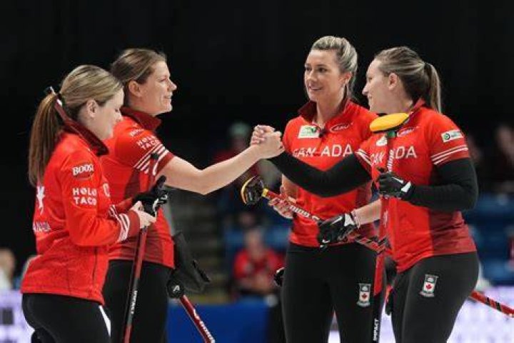 Who won curling Canada or Sweden?