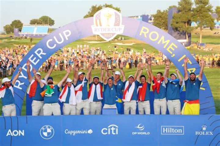 Who won the 1989 Ryder Cup?