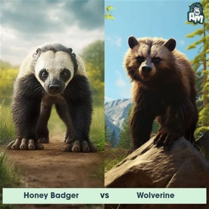 Who would win a fight between a honey badger and a wolverine?