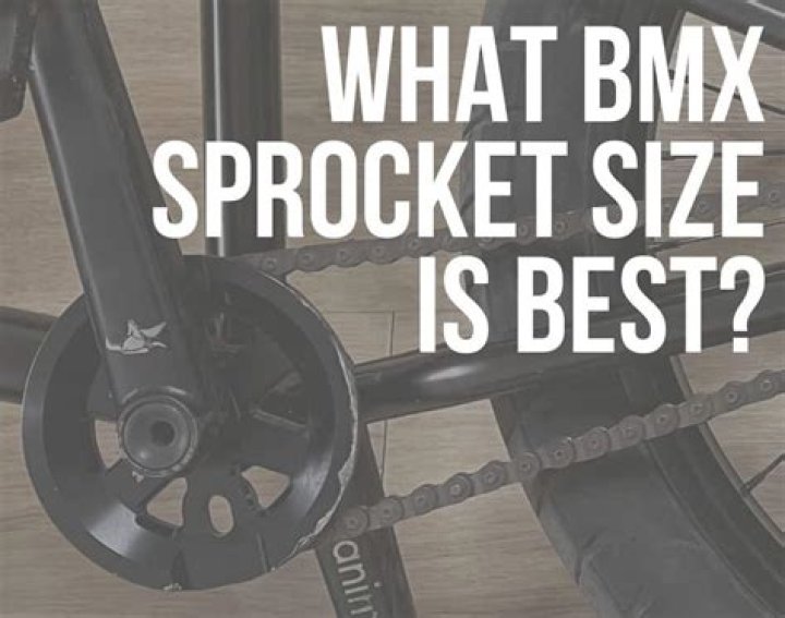 Why are BMX sprockets so small?