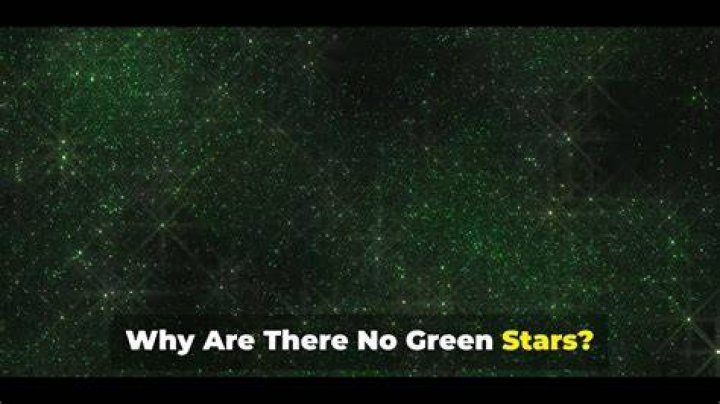 Why are there no green stars?