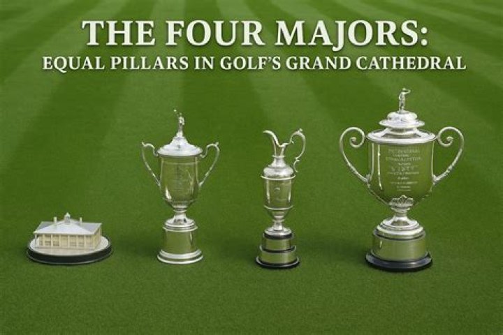 Why are there only 4 majors in golf?