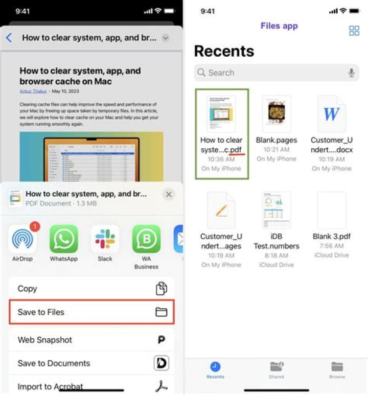 Why can't I open my Pages document on iPhone?