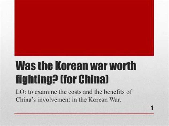 Why did China join the Korean War?