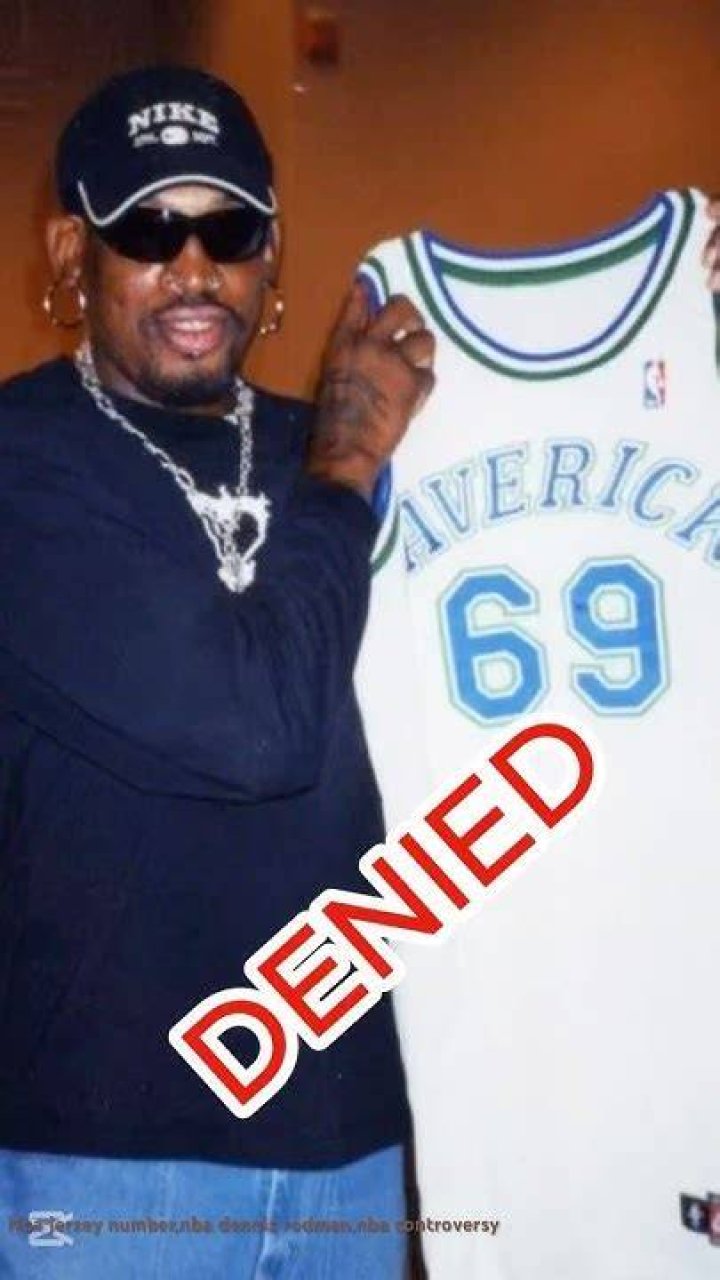 Why did the NBA ban the number 69?