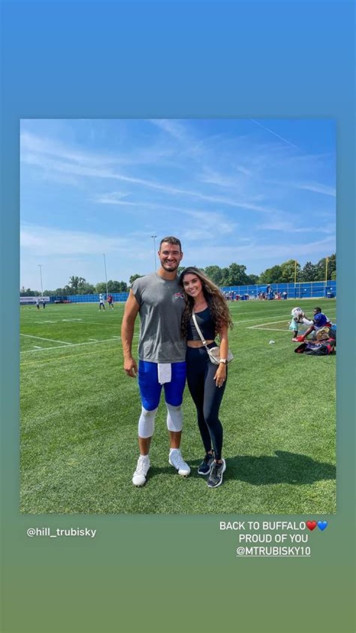 Why did Trubisky go to Buffalo?