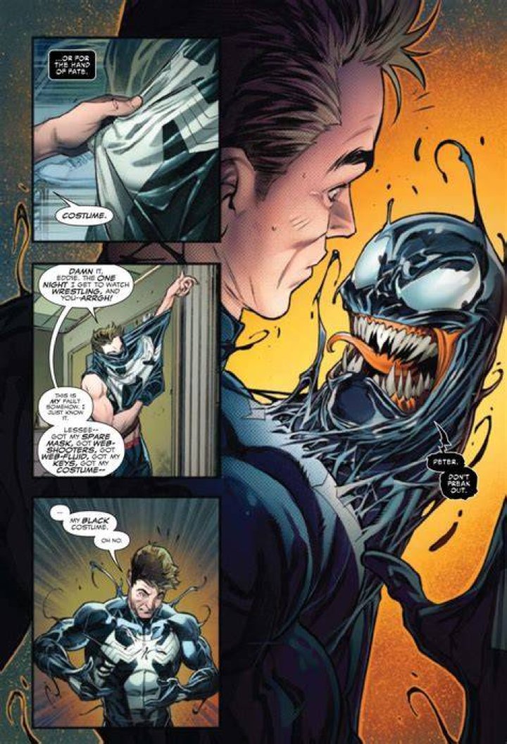 Why did Venom say that is a red one?