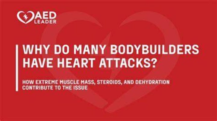 Why do bodybuilders have heart problems?