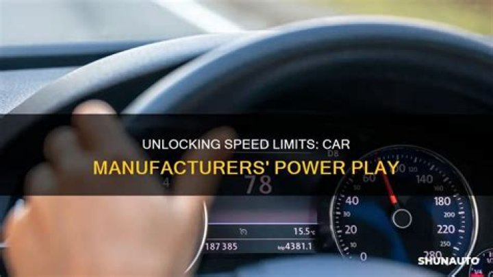 Why do car manufacturers limit top speed?