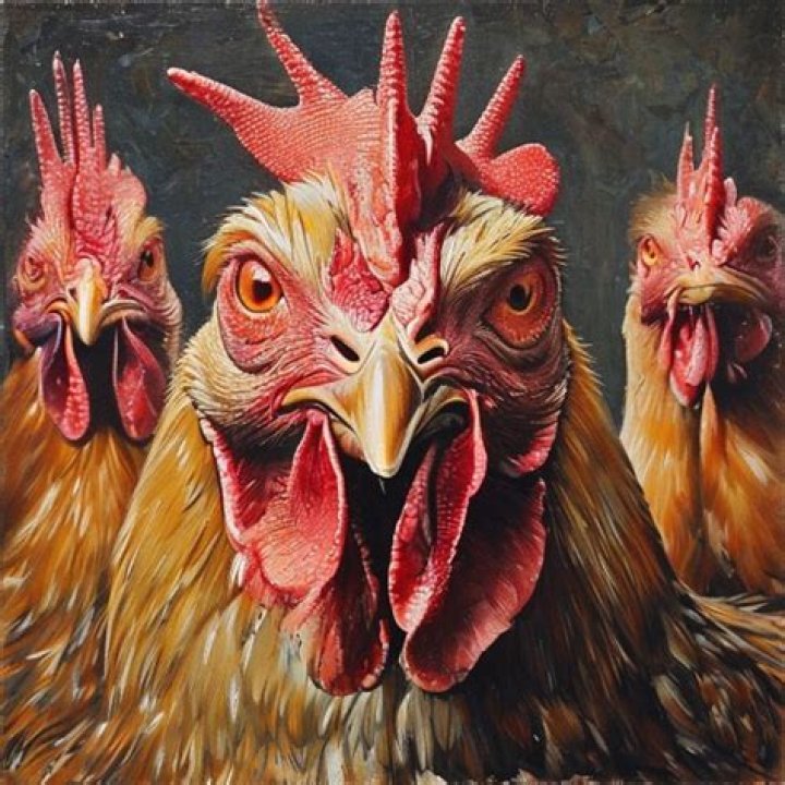 Why do chickens close their eyes when you pet them?