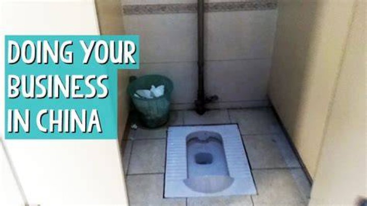 Why do Chinese use squat toilets?