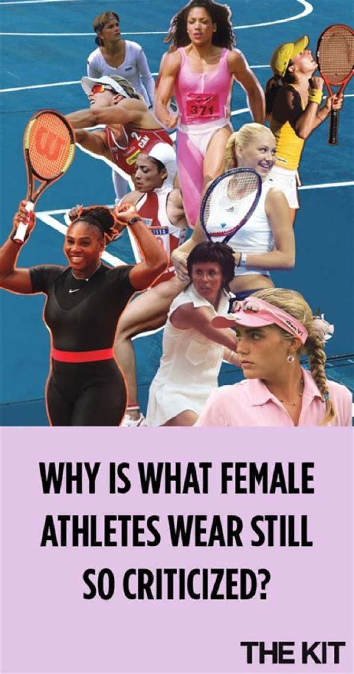 Why do female athletes wear so little?