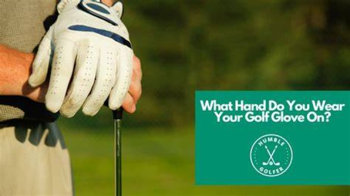Why do golfers only wear a glove on one hand?