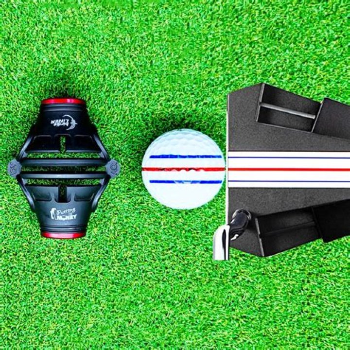 Why do golfers put a line on their ball?