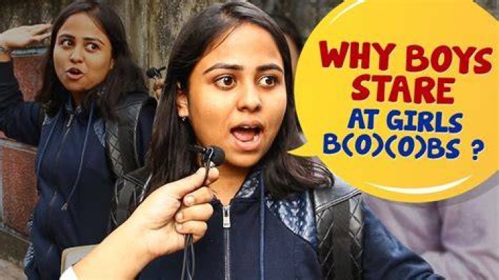 Why do guys stare at girls?