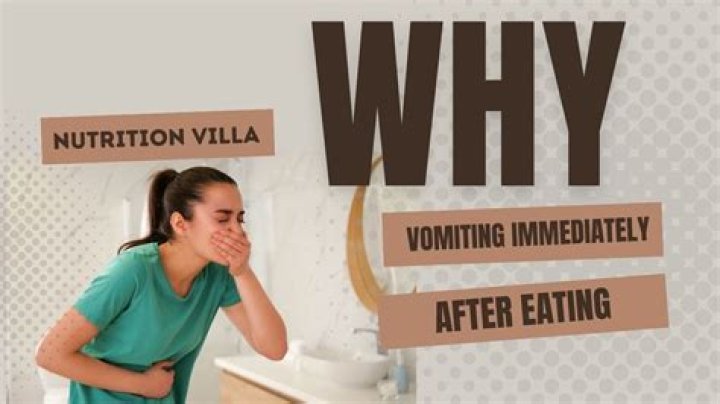 Why do I vomit after too much salt?