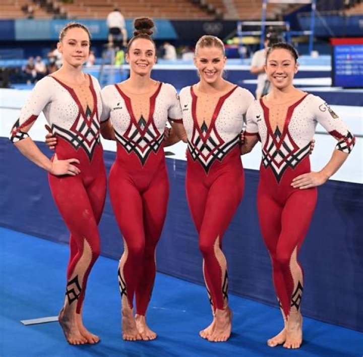 Why do men's gymnasts wear pants?