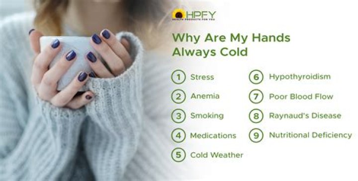 Why do my hands get cold when I play basketball?