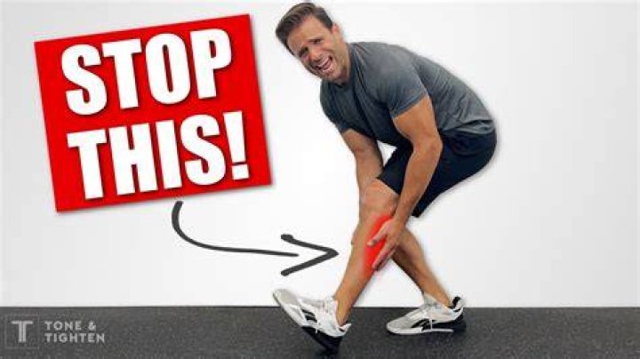 Why do my leg muscles tighten up when I walk?