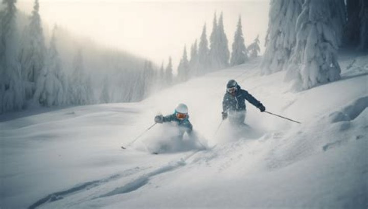 Why do people Zig Zag when skiing?