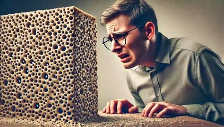 Why do small holes make me uncomfortable?