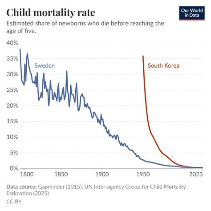 Why do some countries have a high infant mortality rate?