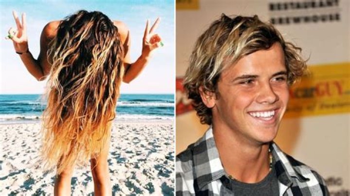 Why do surfers have blonde hair?